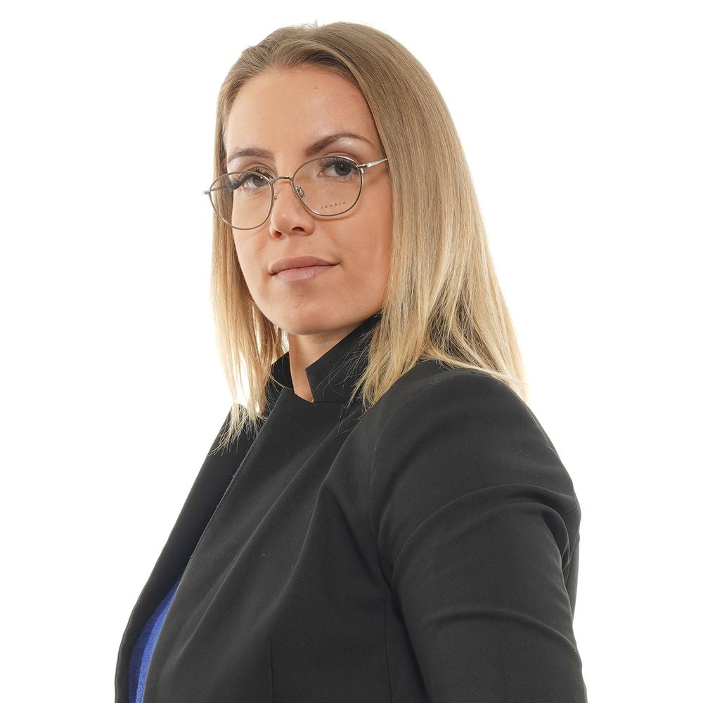 Silver Women Glasses Frame
