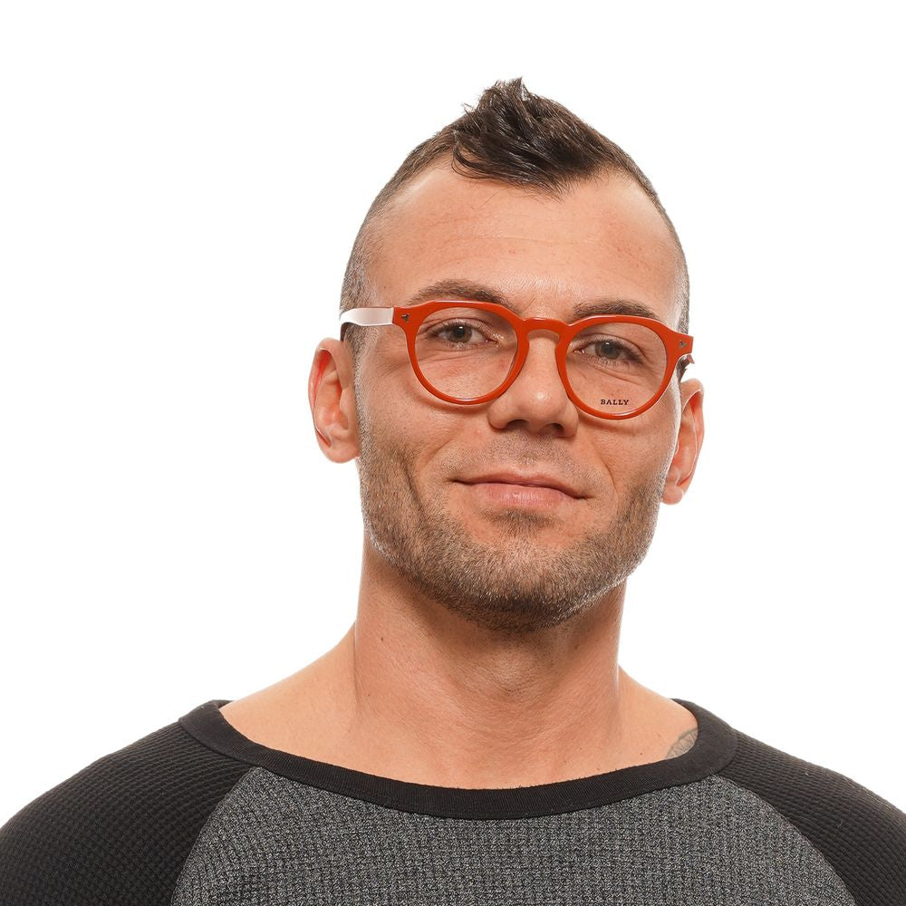 Orange Men Glasses Frame