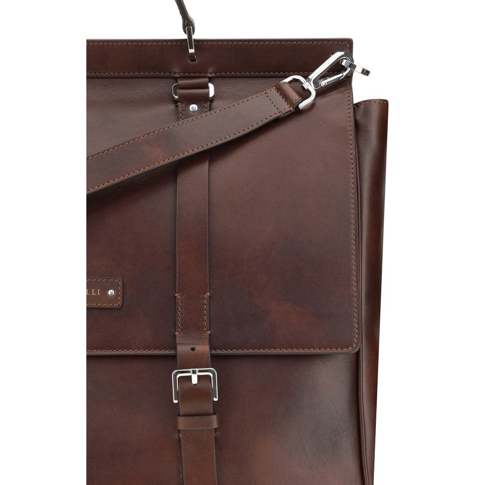 Brown Calf Leather Bos Taurus Luggage And Travel