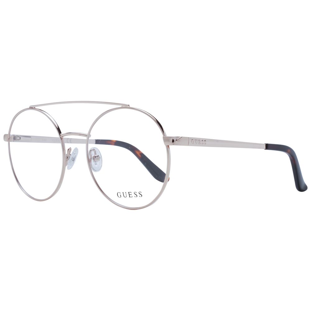 Gold Women Glasses Frame