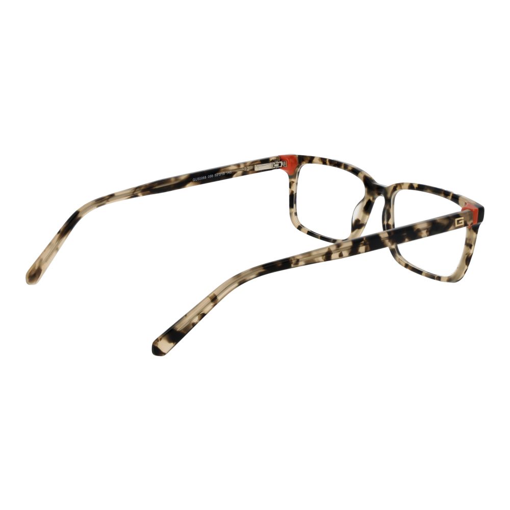 Beige Men Glasses Frame