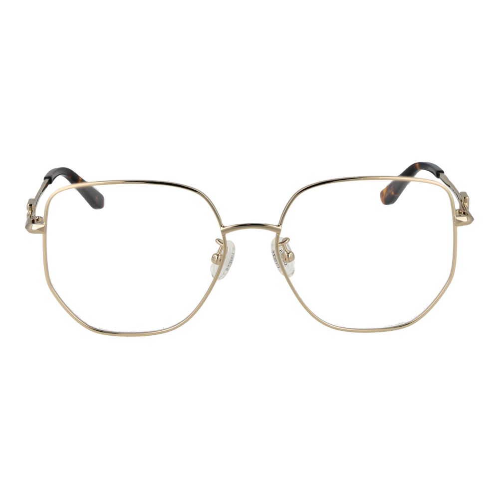 Gold Women Glasses Frame