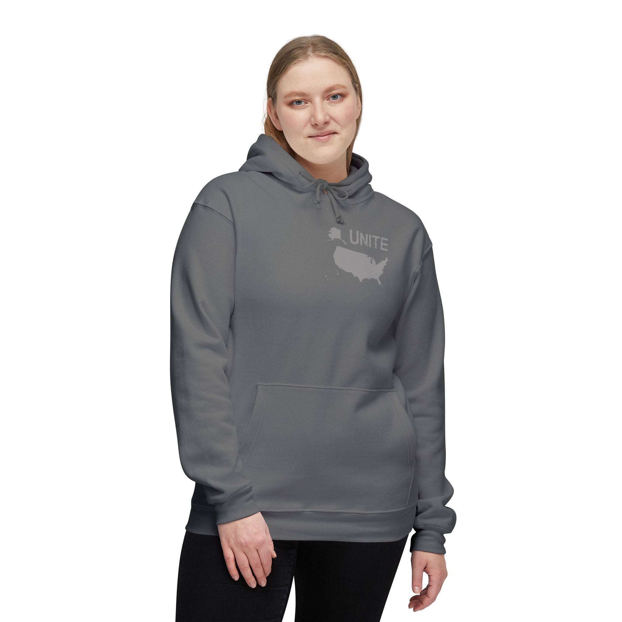 UNITE - USA 3 (LG) - Unisex Hooded Sweatshirt