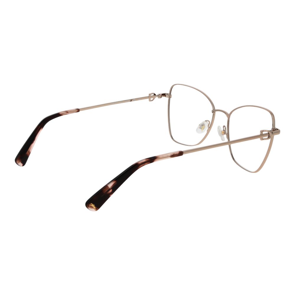 Gold Women Glasses Frame
