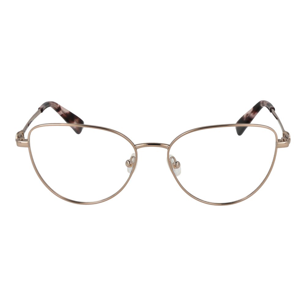 Gold Women Glasses Frame