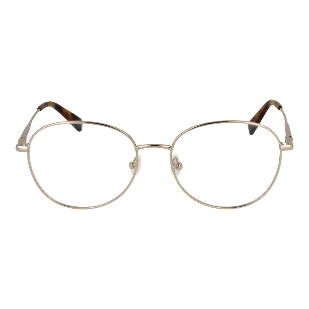 Gold Women Glasses Frame