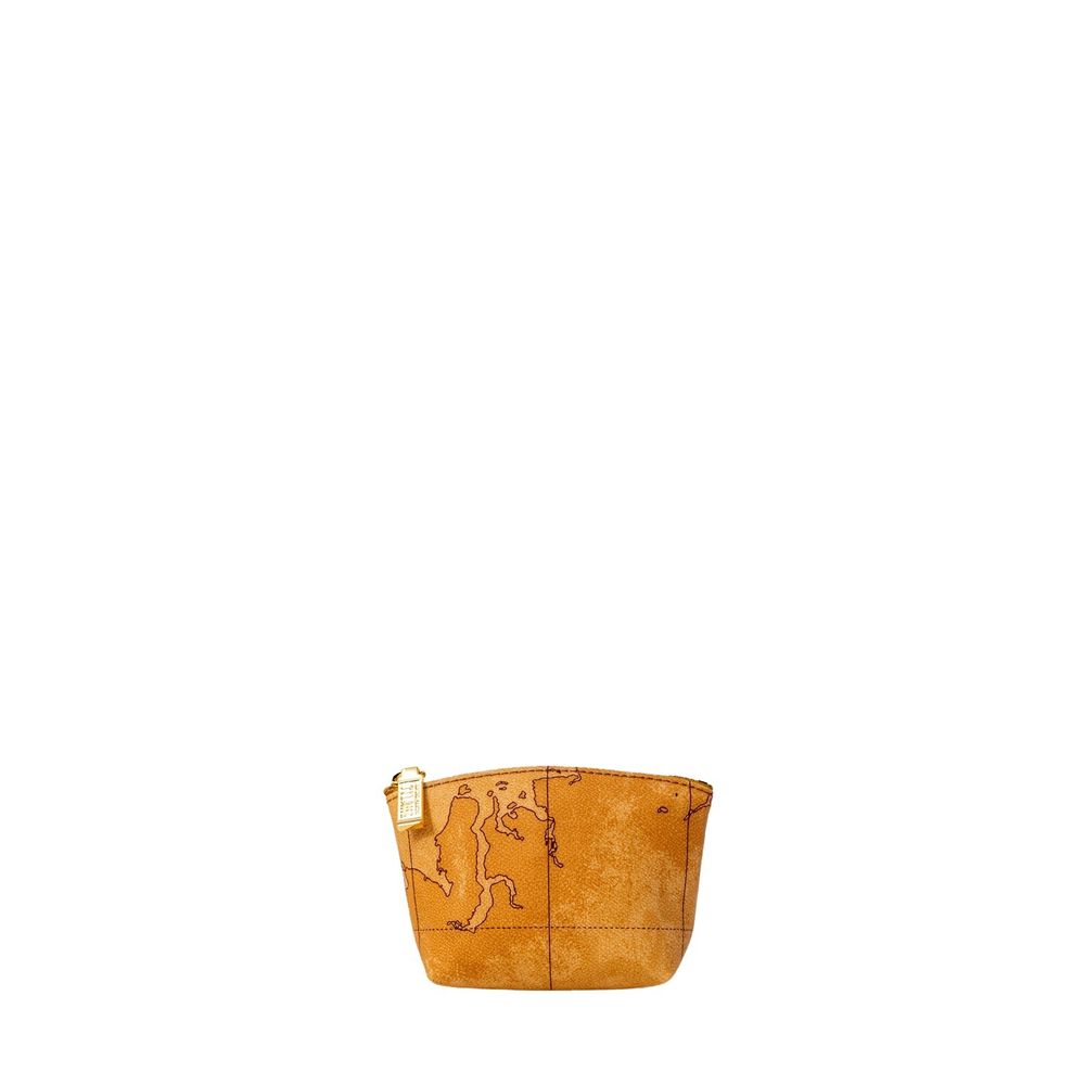 Beige Cotton Clutch Bag