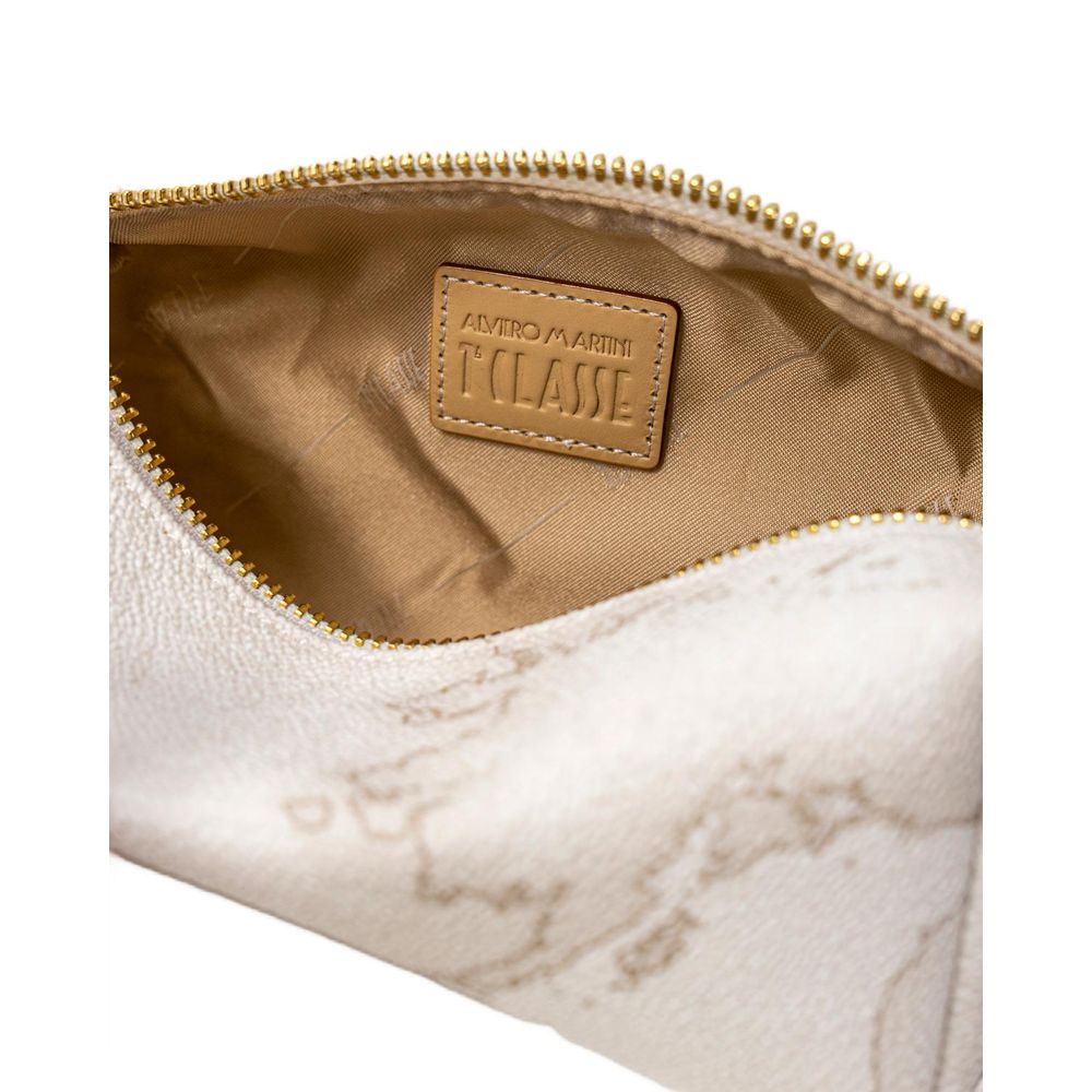 White Cotton Clutch Bag