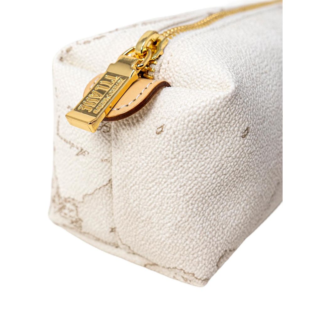 White Cotton Clutch Bag
