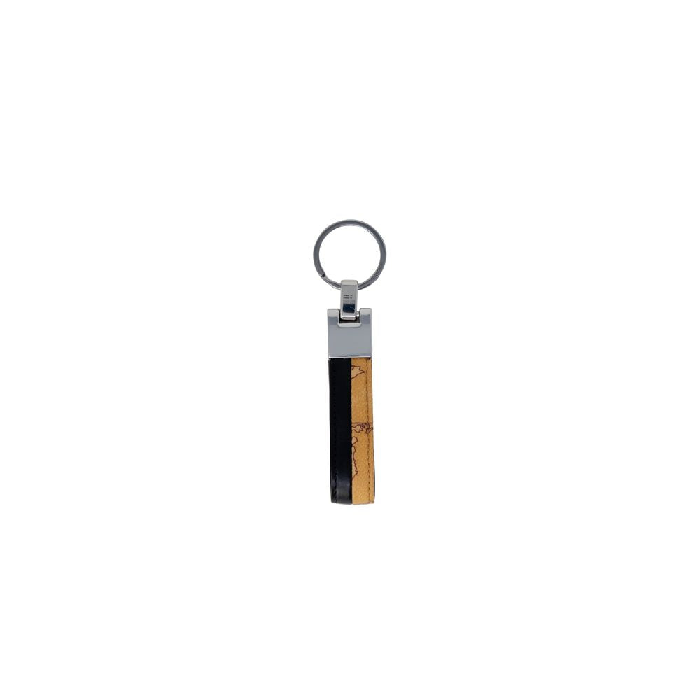 Black Polyethylene Keychain