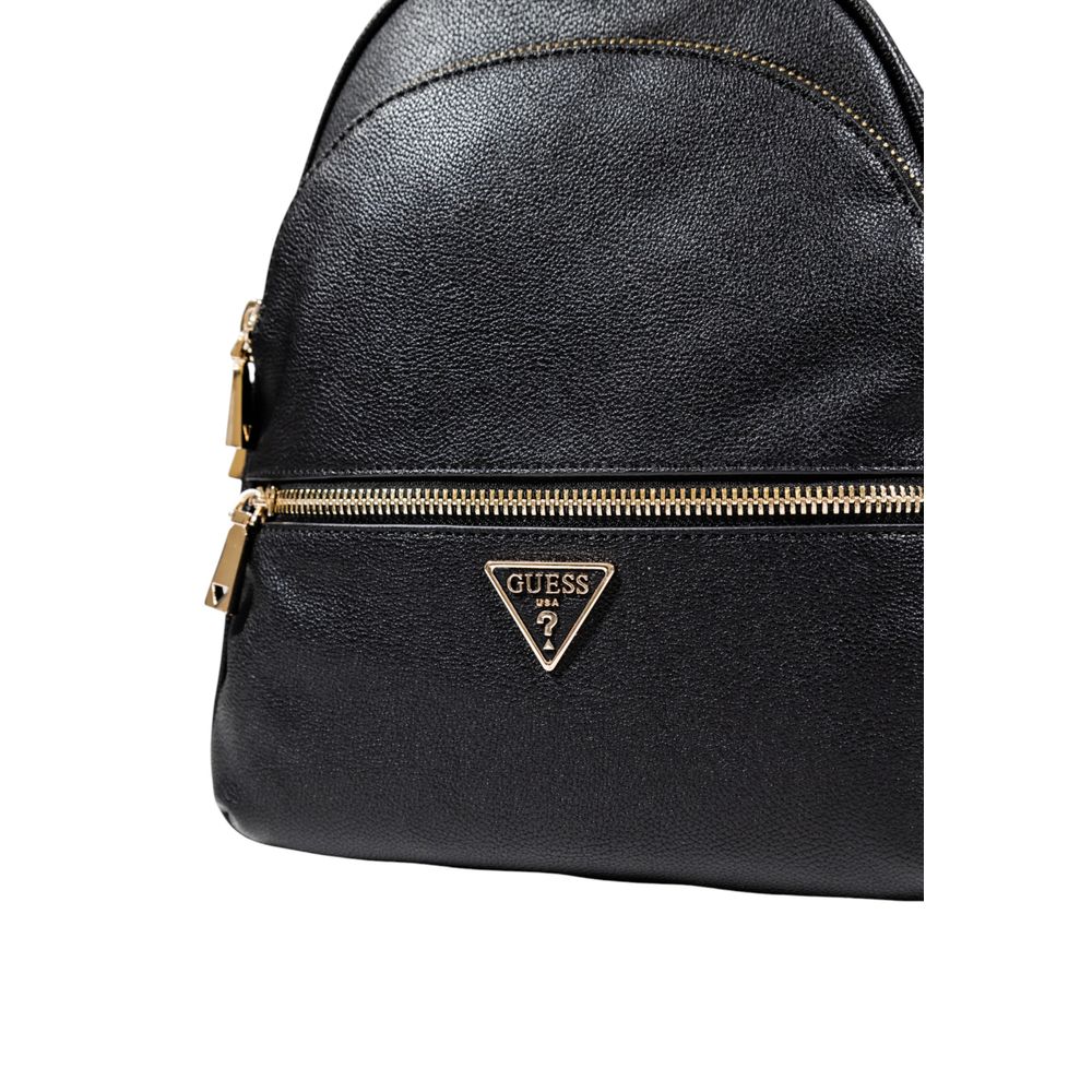 Black Polyethylene Backpack