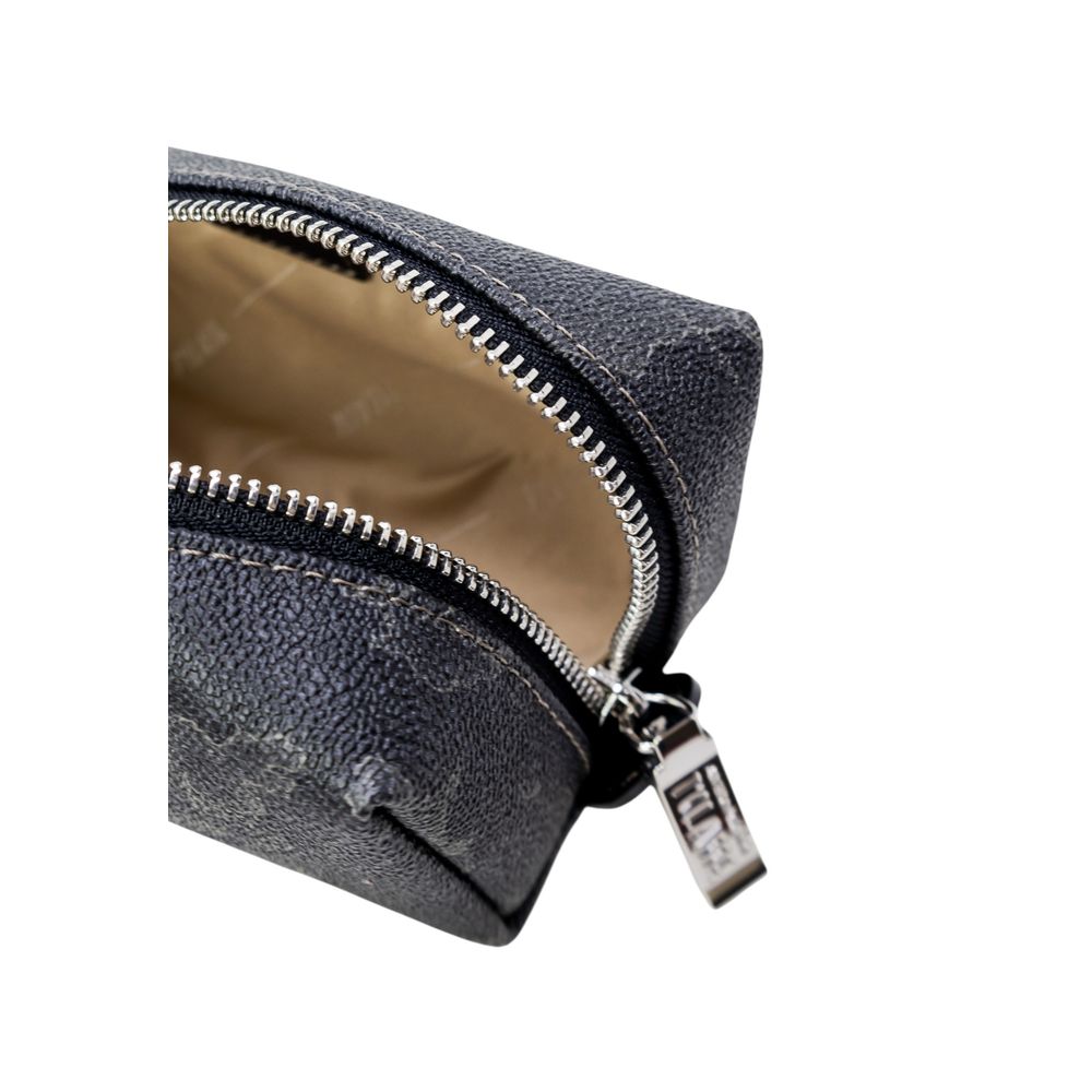 Black Cotton Clutch Bag