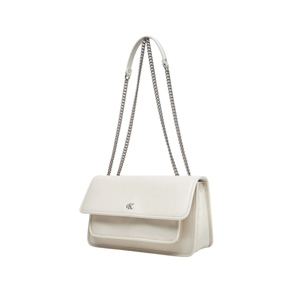 Cream Recycled Polyester Handbag