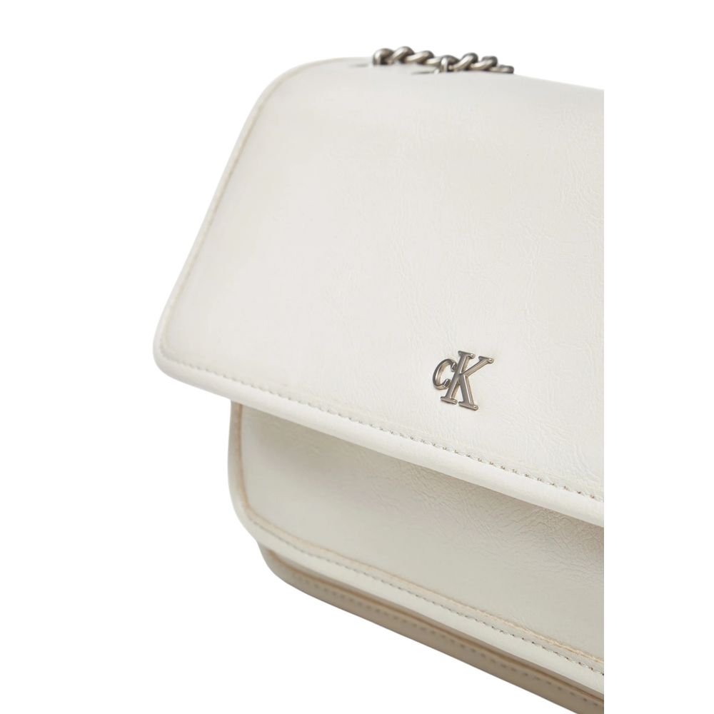 Cream Recycled Polyester Handbag