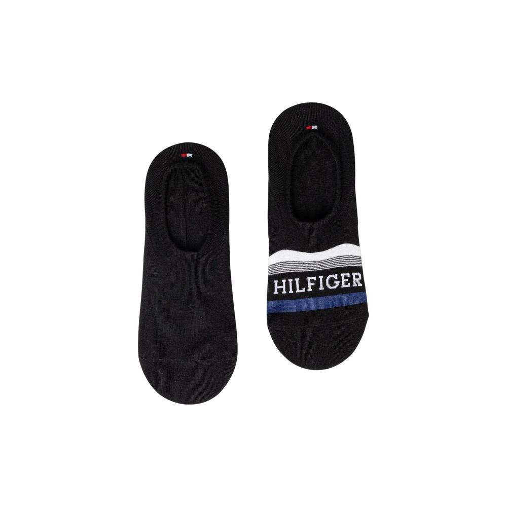 Black Cotton Sock