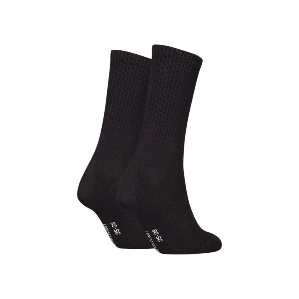 Black Cotton Sock