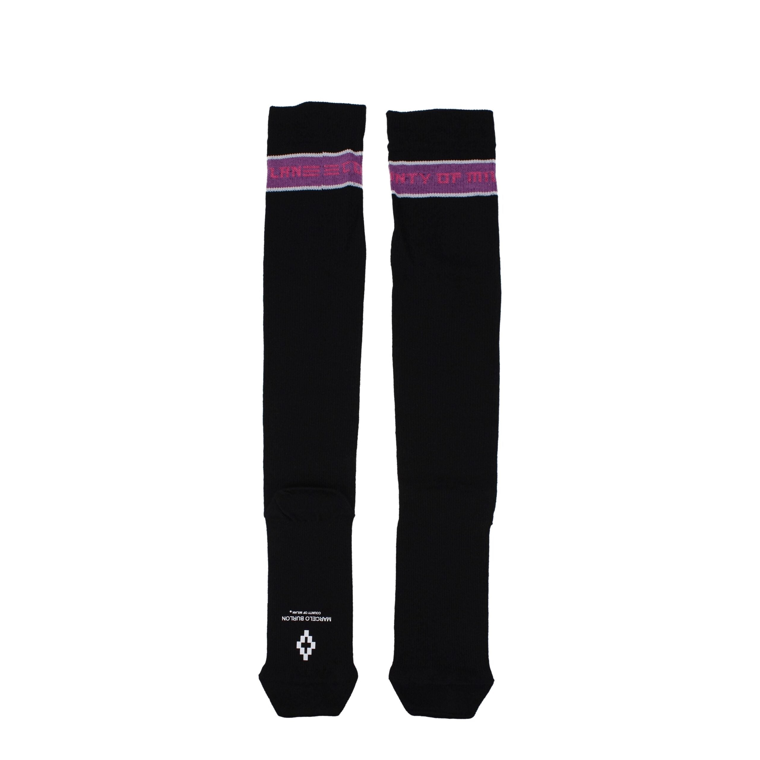 Black Cotton Socks