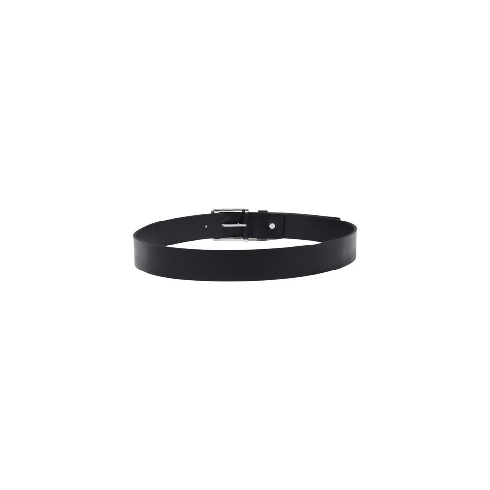 Black Leather Belt