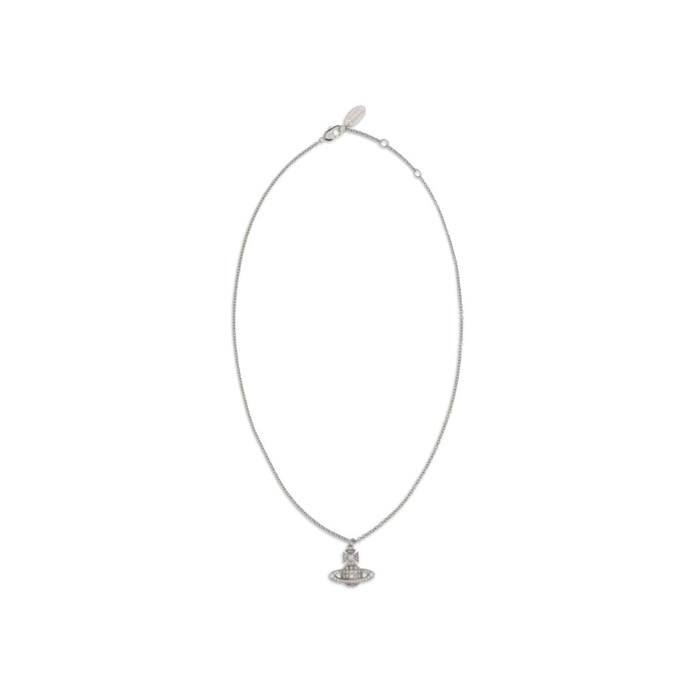 Chain Necklace with Orbit pendant
