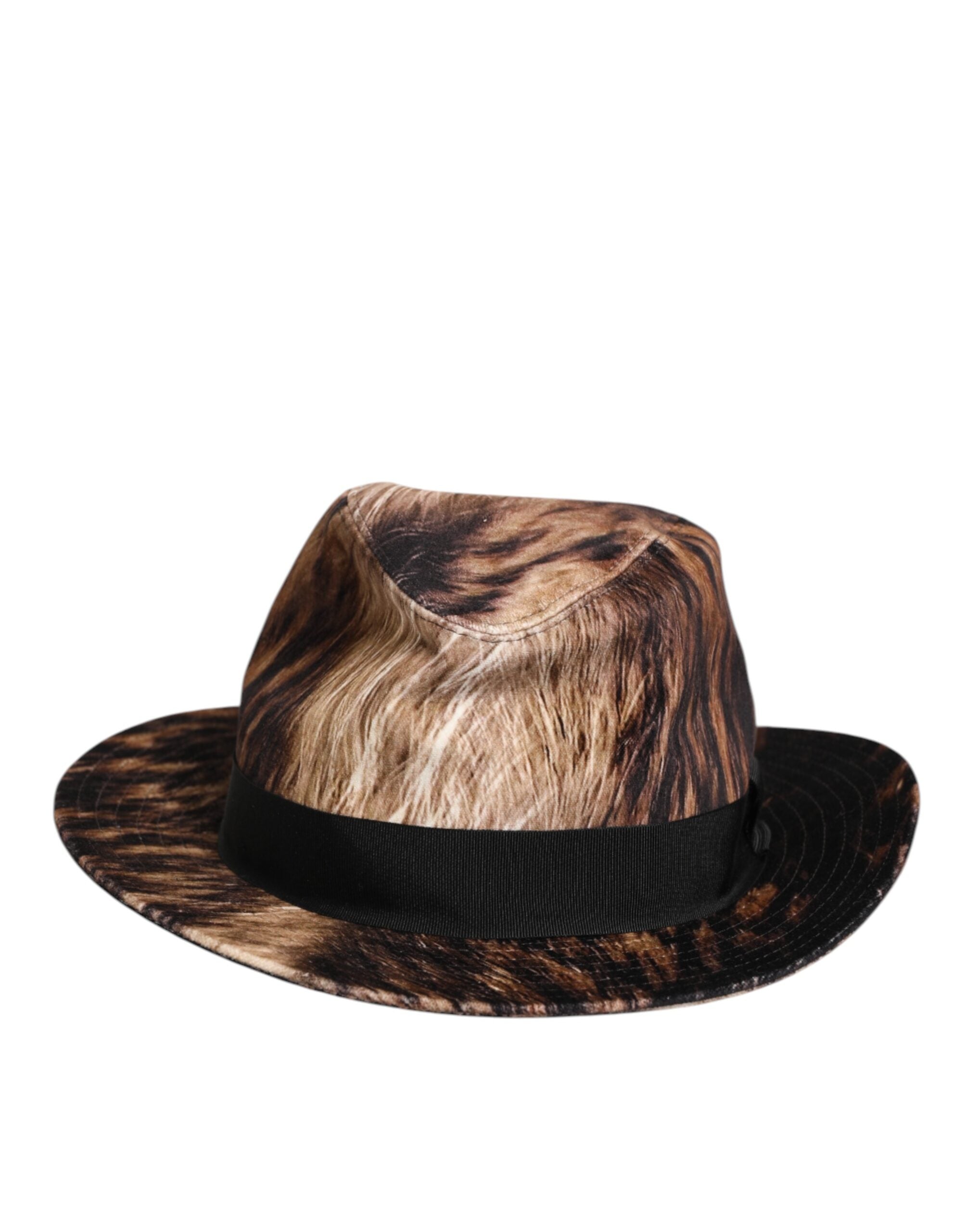 Multicolor Cotton Blend Fedora Capello Men Hat