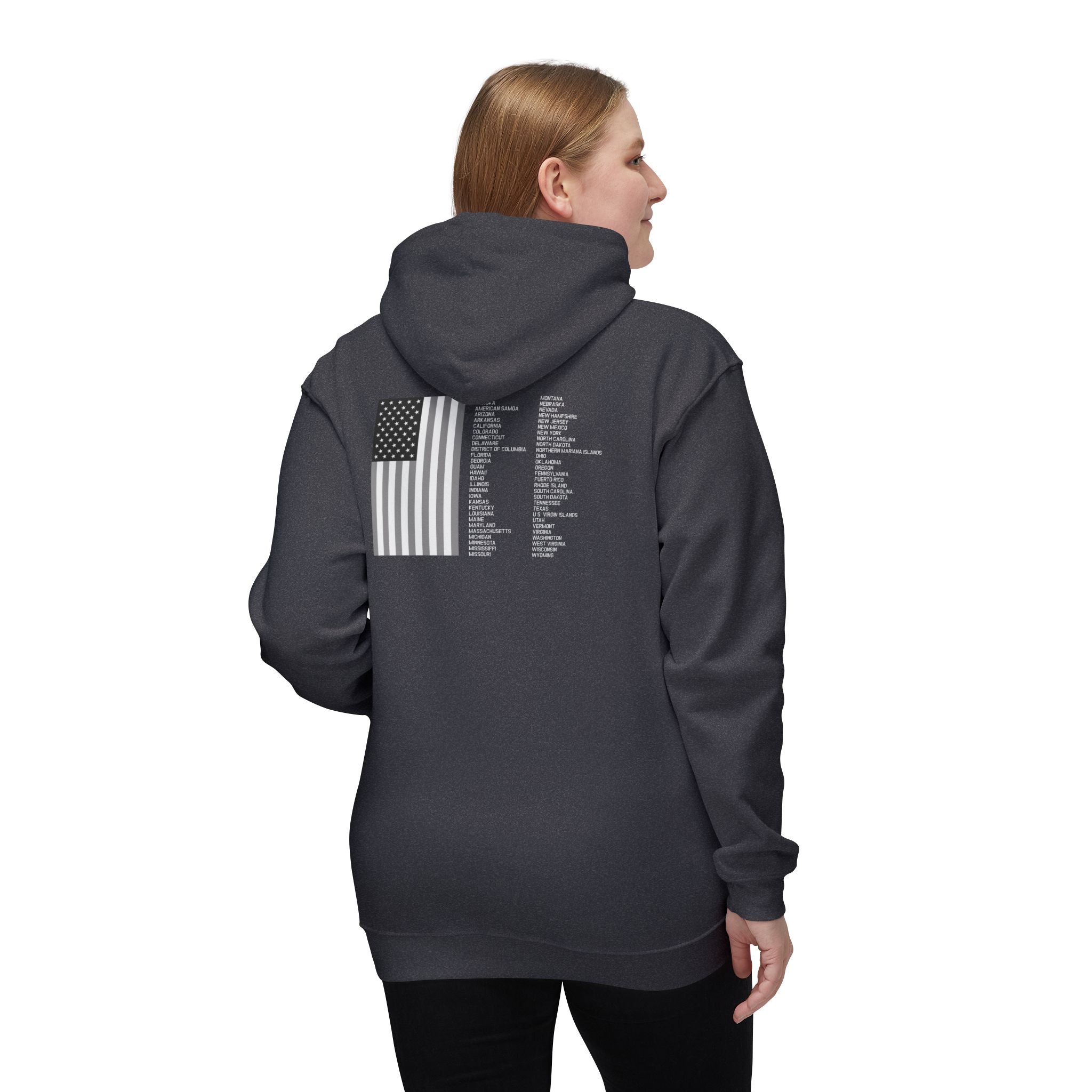 UNITE - USA 3 (LG) - Unisex Hooded Sweatshirt