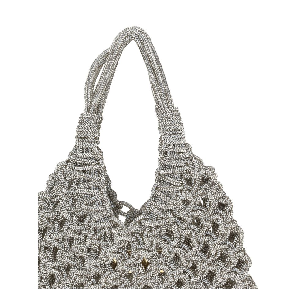 Gray Resin Handbag