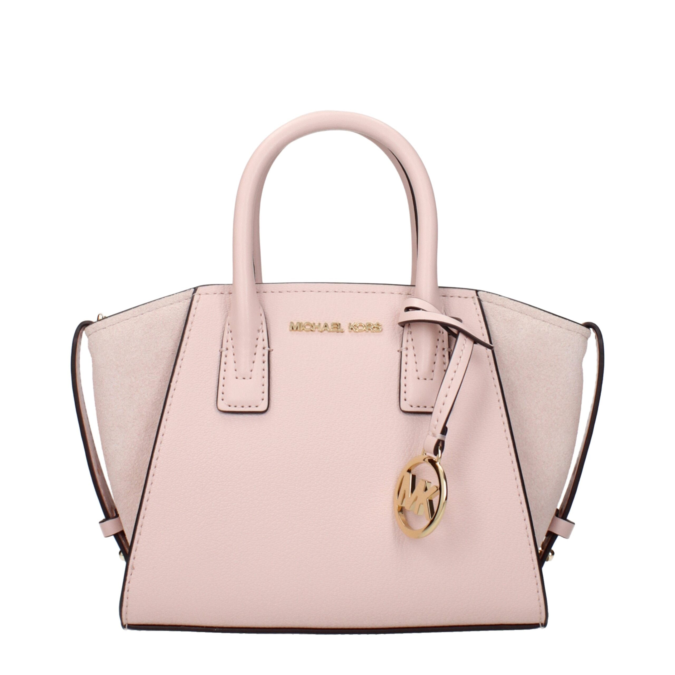 Pink Leather Handbag