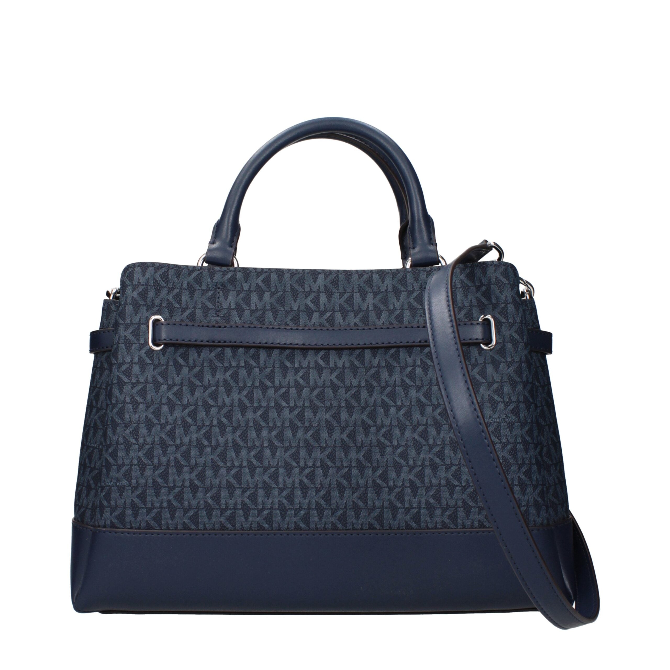Blue Fabric Handbags