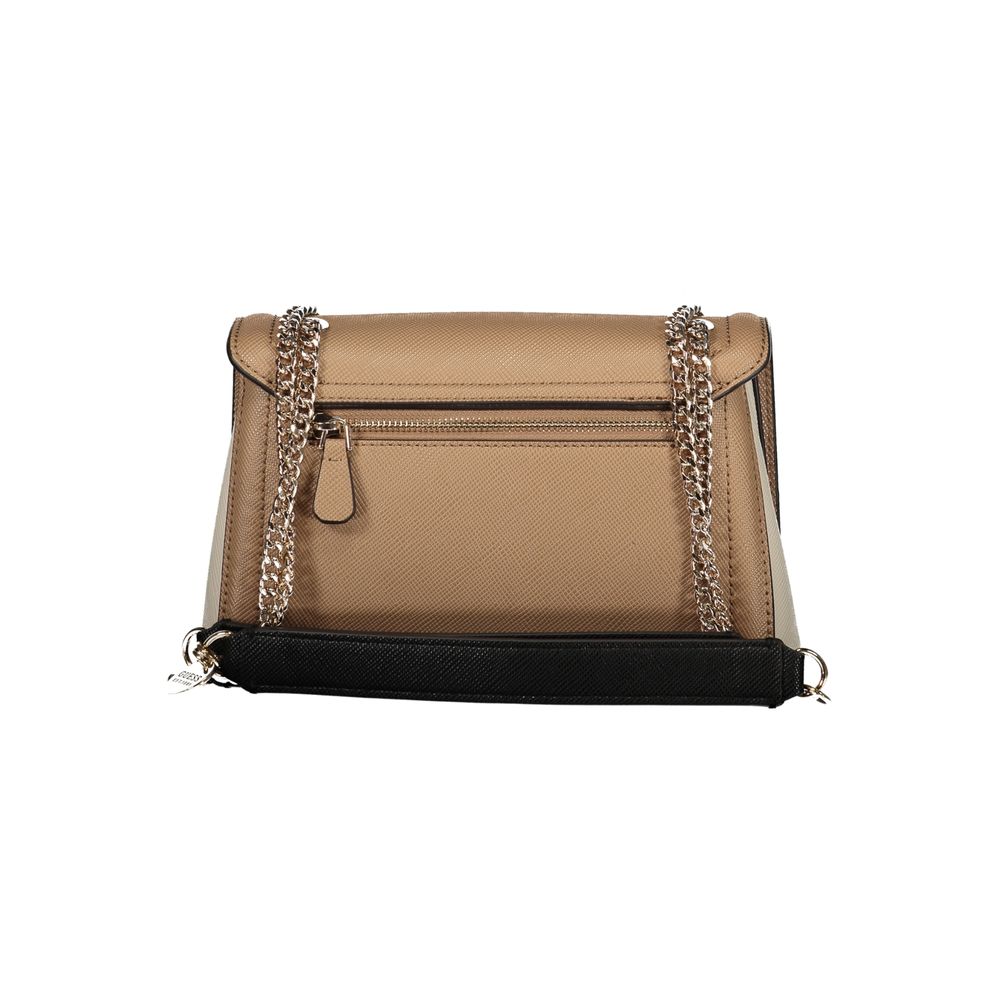 Brown Polyethylene Handbag