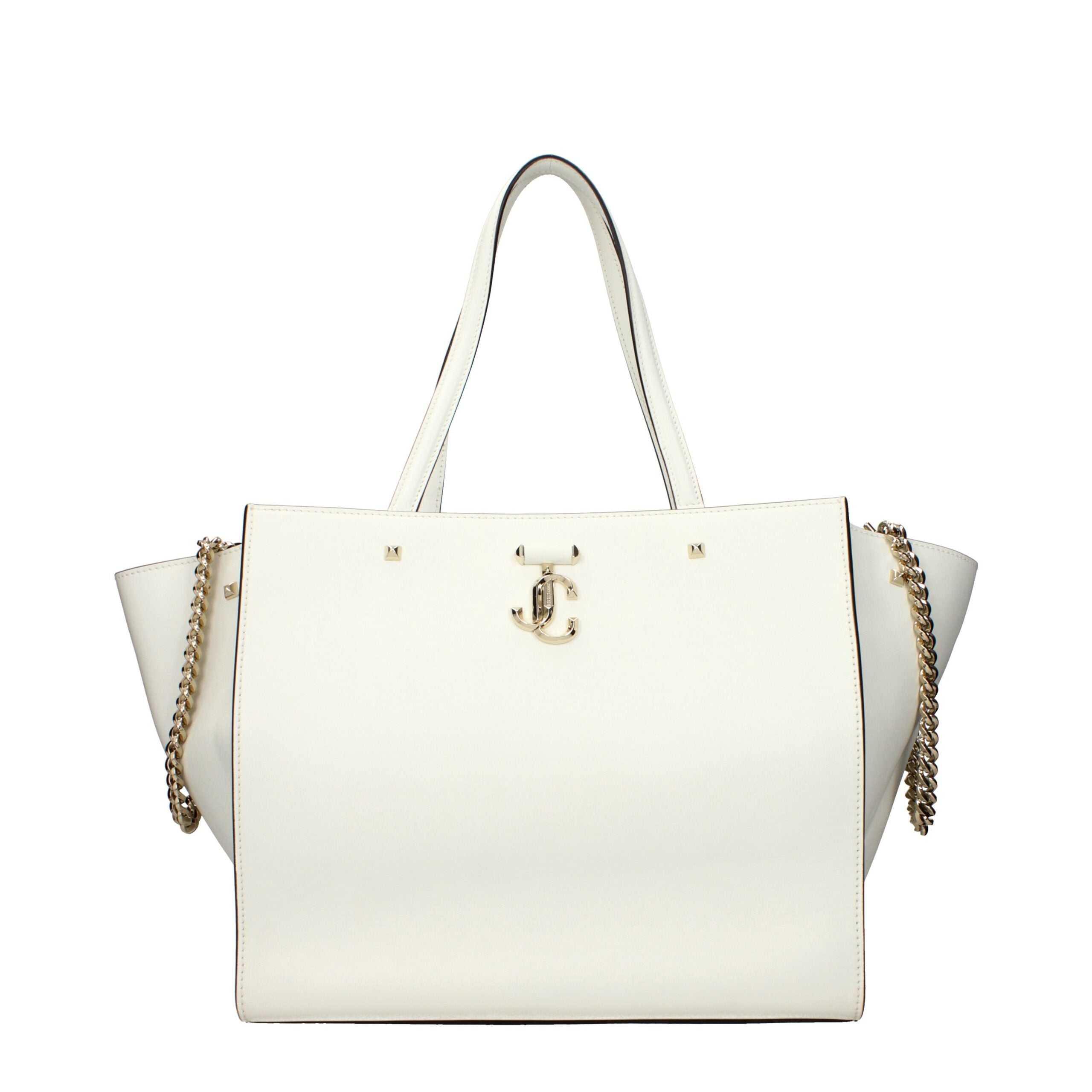 White Leather Shoulder Bag