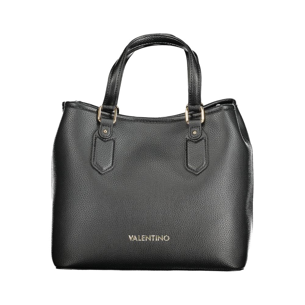 Nero Polyurethane Women Handbag
