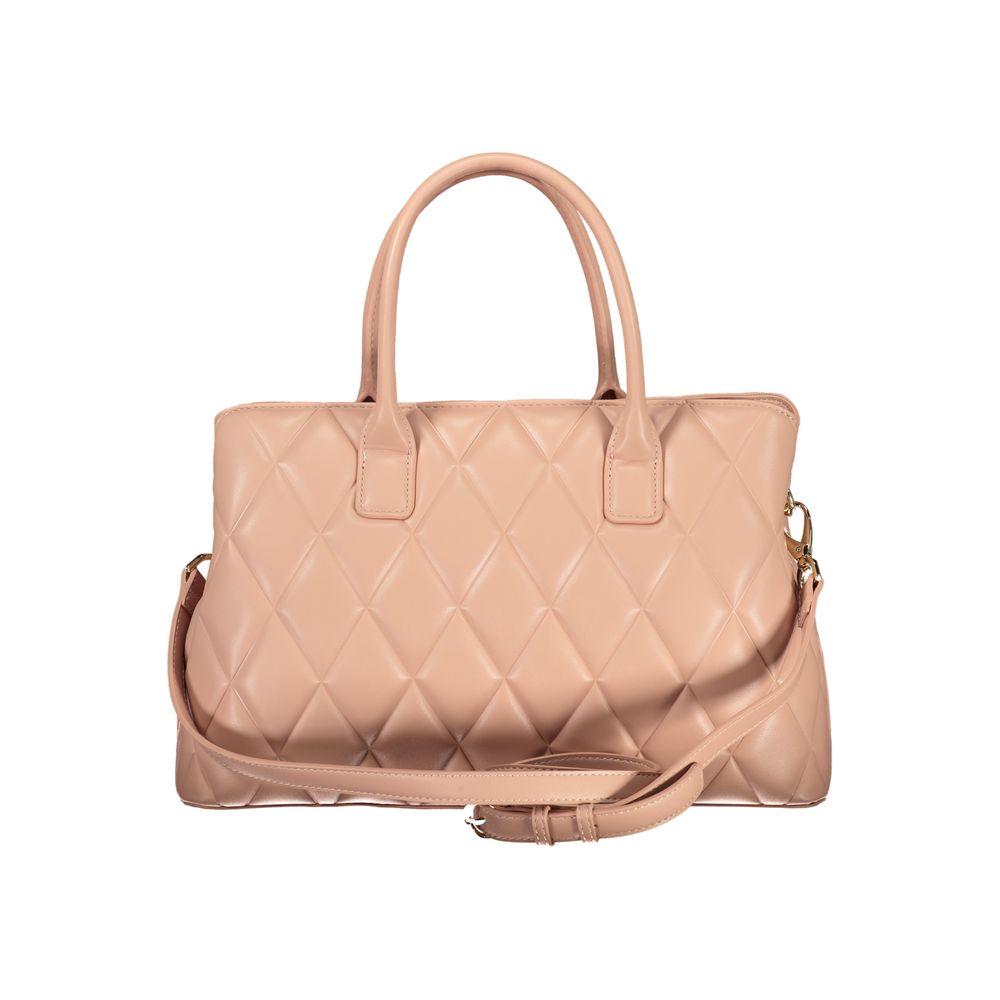 Rosa Polyurethane Women Handbag