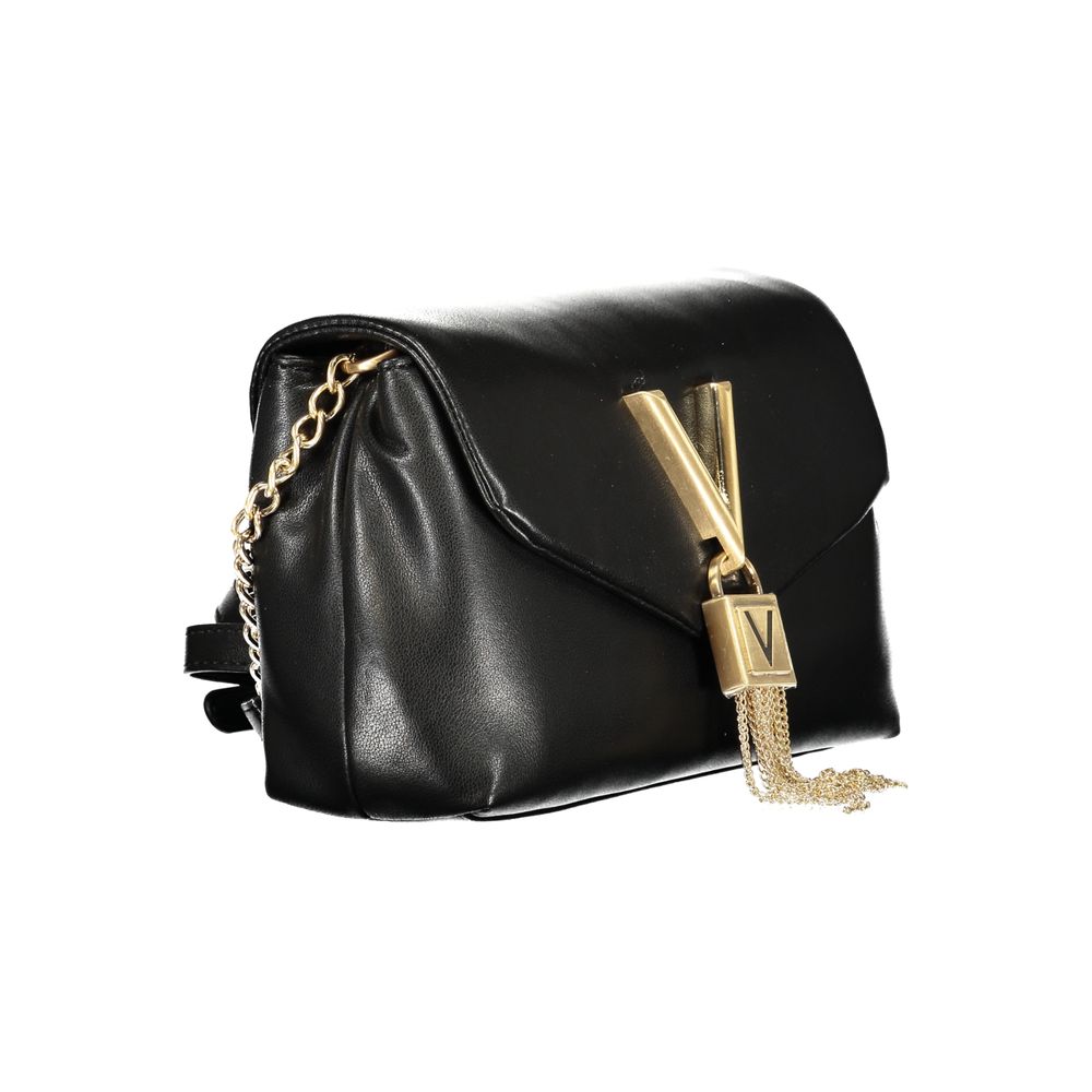Nero Polyurethane Woman Shoulder Bag