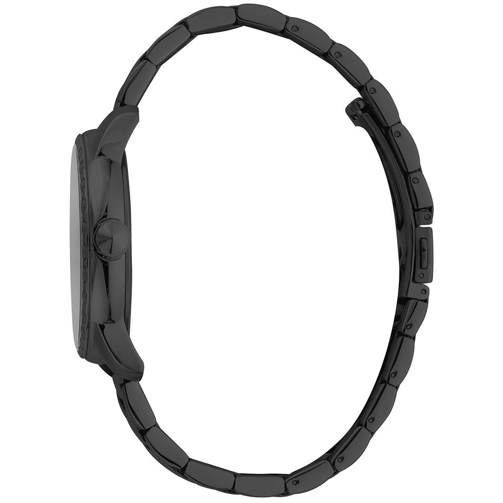 Black Stainless Steel Dress Watch