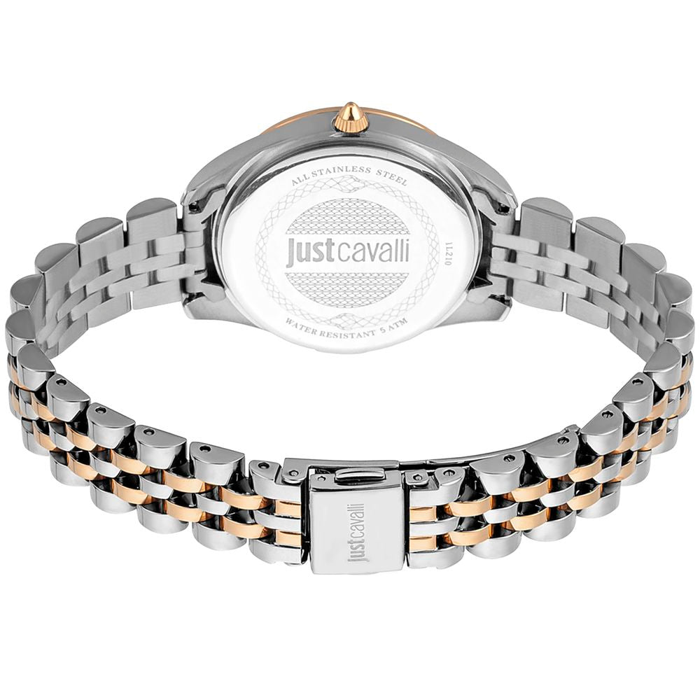 Multicolor Stainless Steel Bracelet Watch