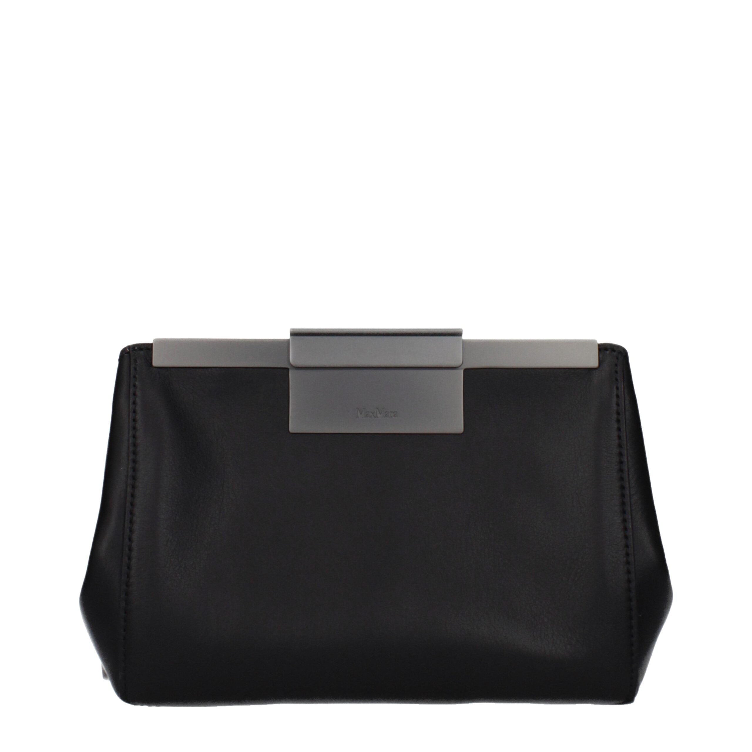 Black Leather Crossbody Bag