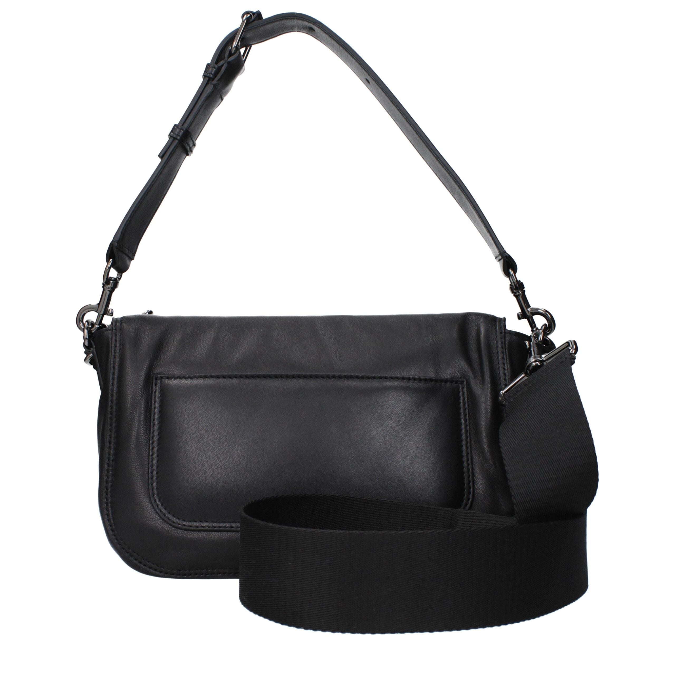 Black Leather Handbag