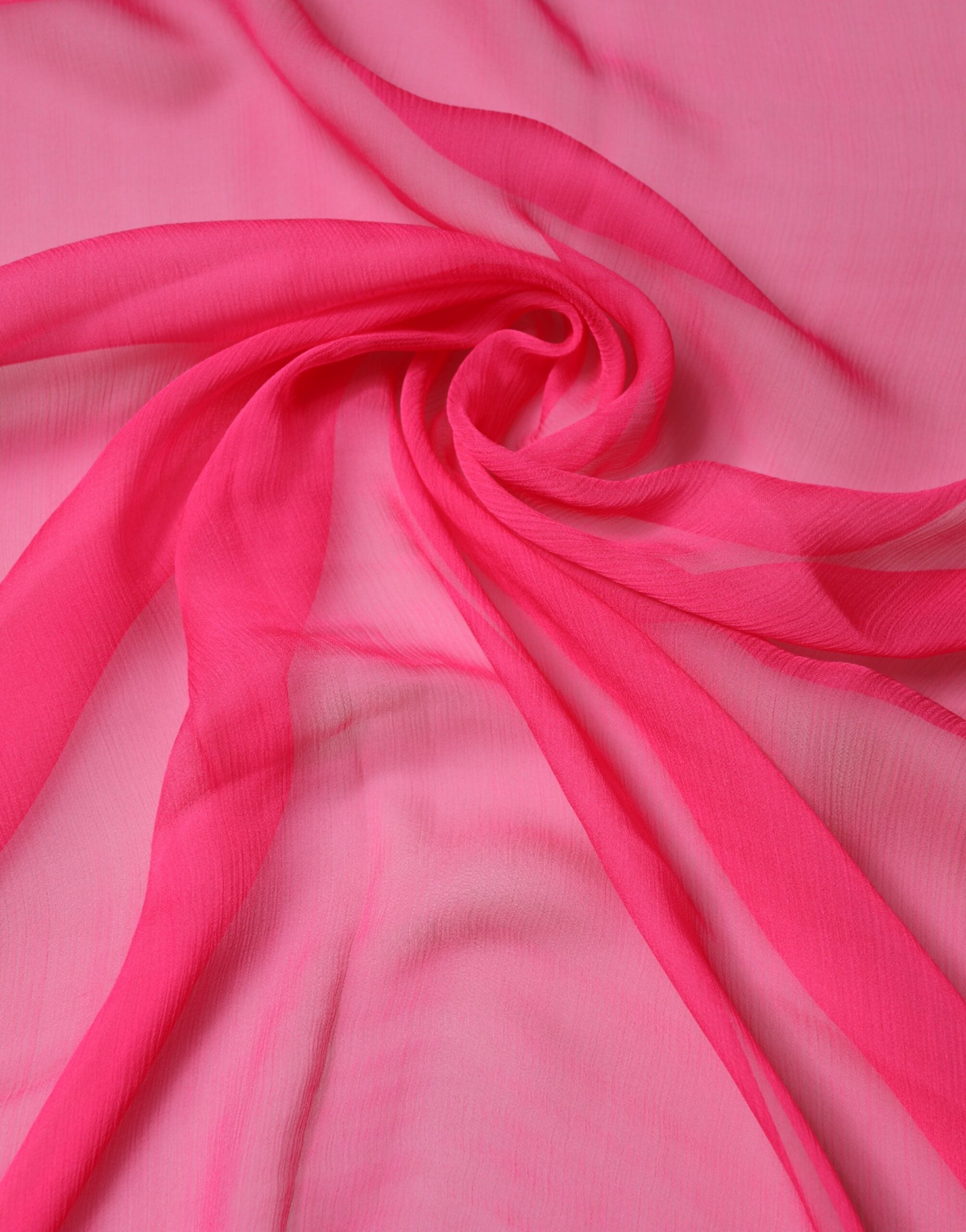 Pink Silk Stole Neck Wrap Shawl Men 174cm x 128.5cm Scarf
