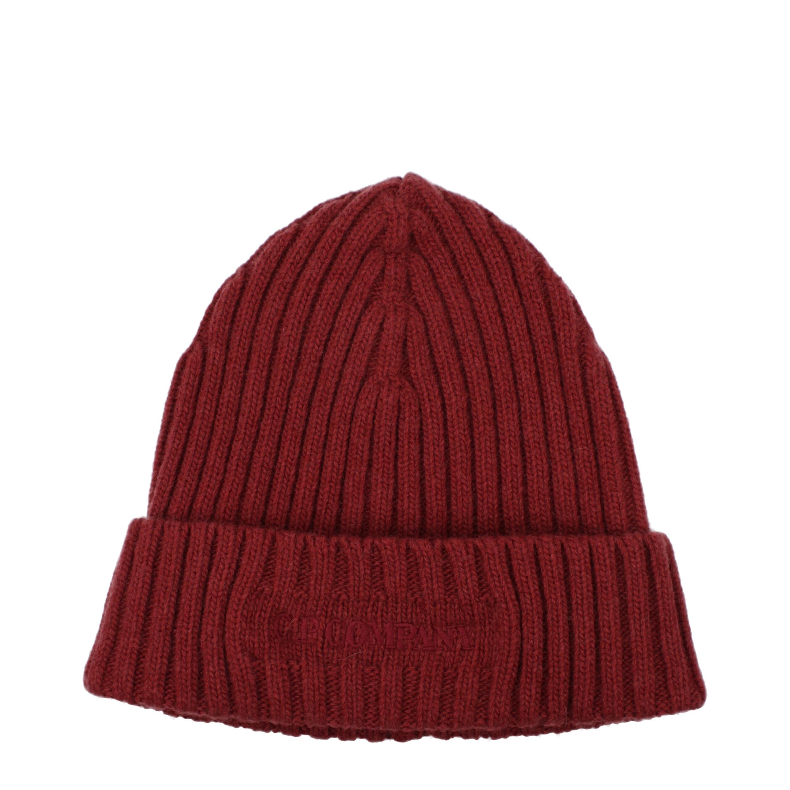 Red Wool Beanie