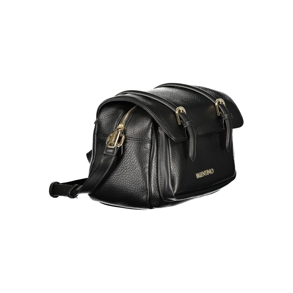 Black Polyurethane Womens Bag