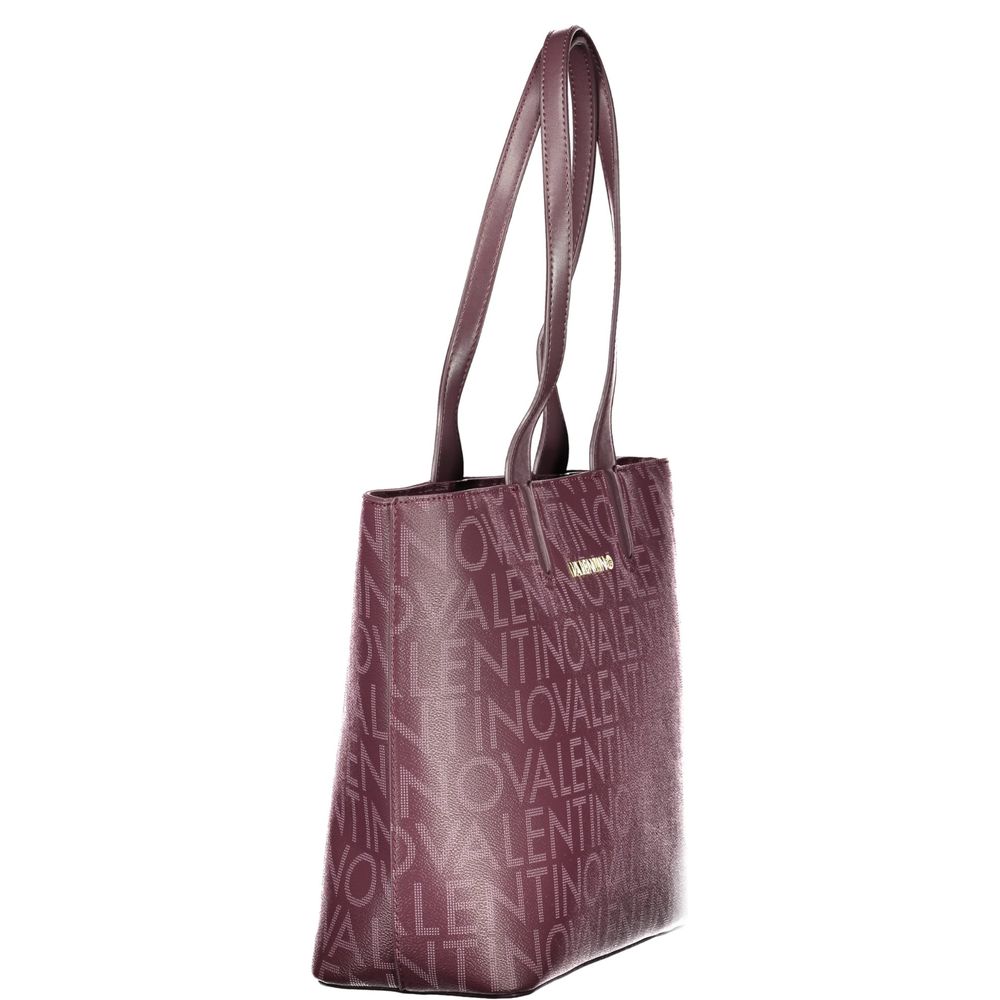 Rosso Polyurethane Women's Bag with Handles