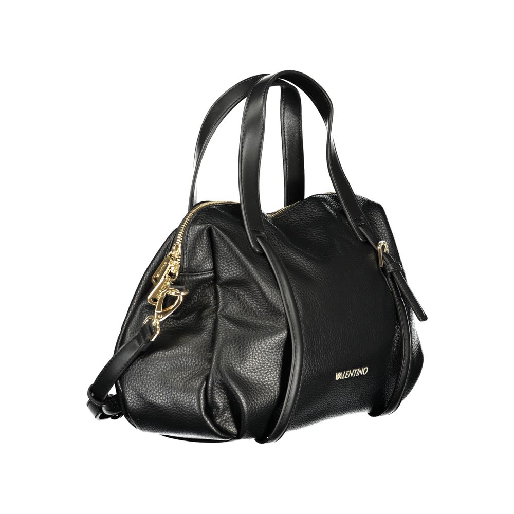Black Polyurethane Women's Bag